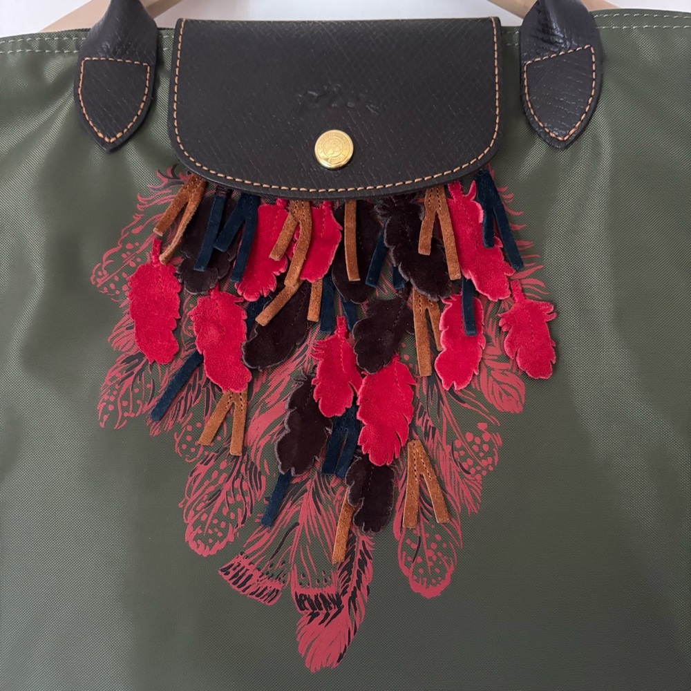 Authentic Longchamp Limited Edition Apache Tote - Picture 2 of 9